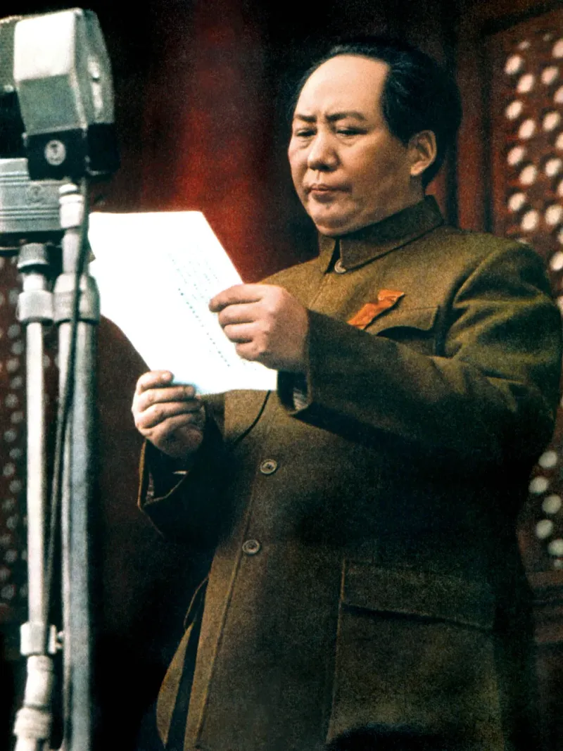 Mao Zedong (Photo by Apic/Getty Images)