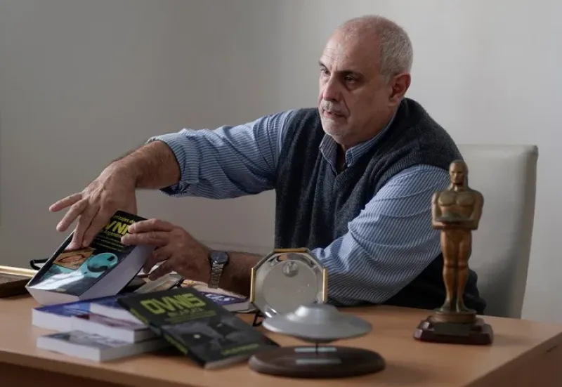 Carlos Ferguson. Ufólogo e investigador OVNI. Foto: Mati Arrascoyta