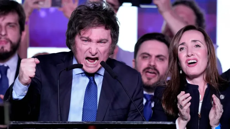 El candidato presidencial de La Libertad Avanza, Javier Milei, está en el ojo de la tormenta por sus polémicas declaraciones (Foto: AP/Natacha Pisarenko).