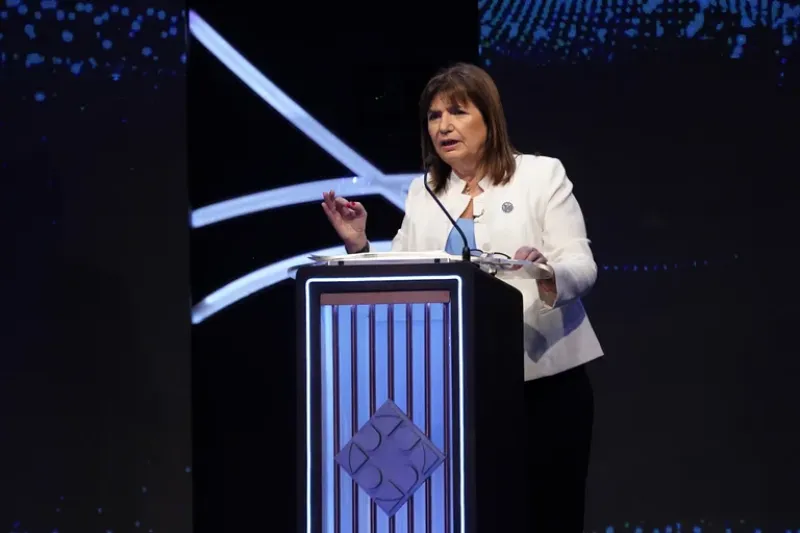 La candidata de Juntos por el Cambio, Patricia Bullrich