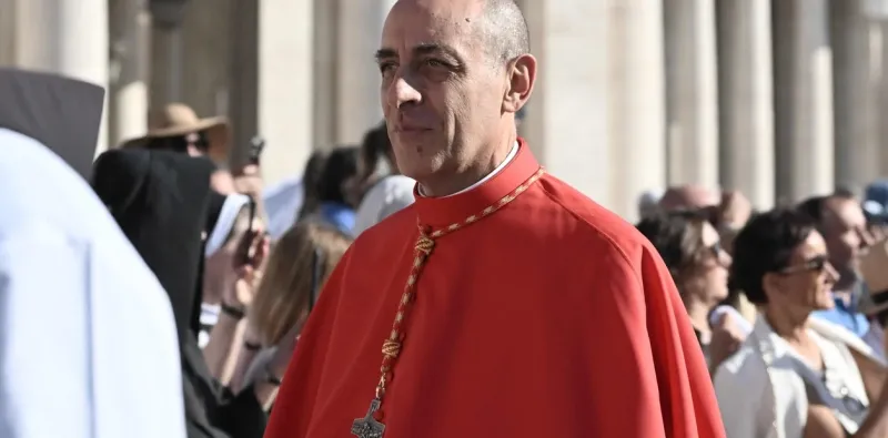 Victor Manuel ”Tucho” Fernández, una figura clave para el pontificado de Francisco. Foto: AFP