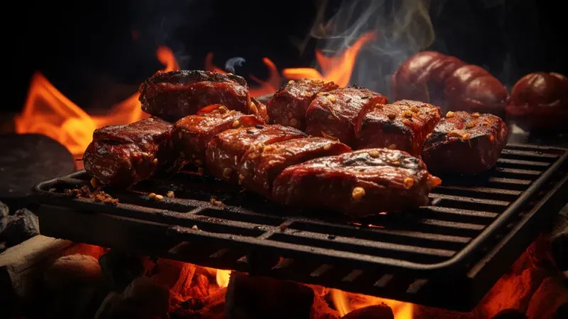 El asado argentino, una de las icónicas preparaciones destacadas por Taste Altas (Imagen ilustrativa Infobae)