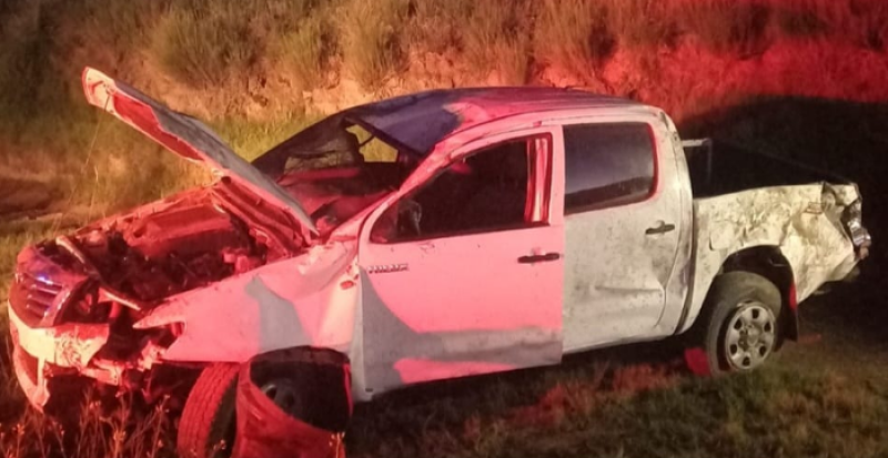 Dos mujeres en grave estado tras volcar en el camino de tierra entre Curumalal y Pigüé