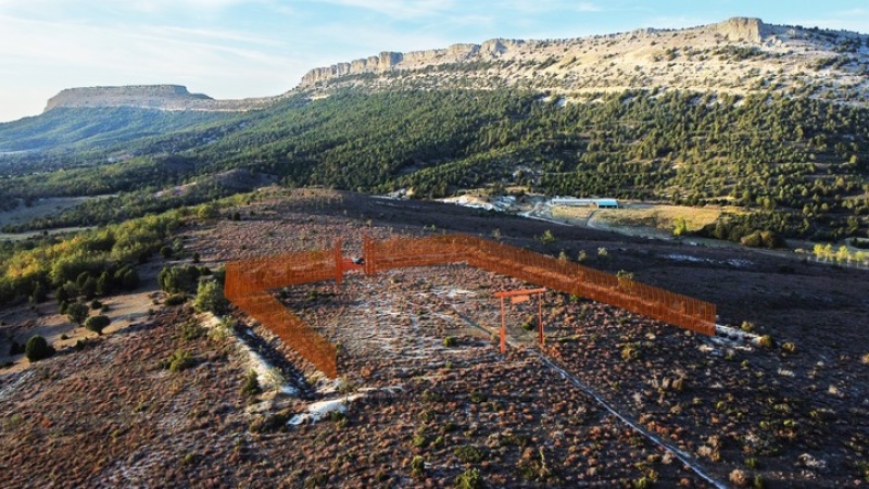 Las ruinas de Betterville, el nuevo proyecto de Sergio. Foto: gentileza Sergio García