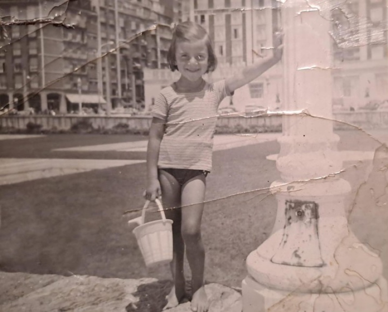 Carina, en Mar del Plata.