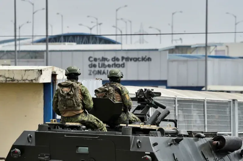 Fugas de presos, secuestros y estado de emergencia: cronología de la ola de violencia narco que azota a Ecuador (REUTERS)