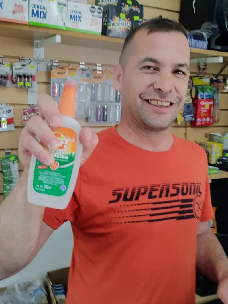 Maxi, el dueño del comercio. (@Francisco_boca9)