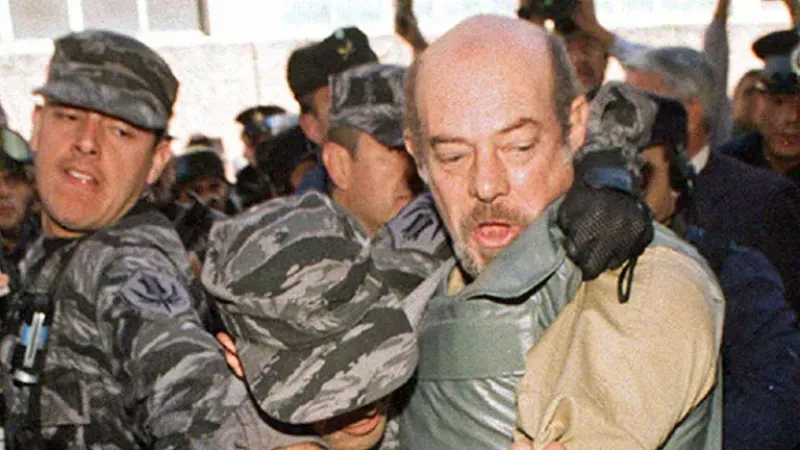 Gorriarán Merlo fue detenido años después, en México, y extraditado a la Argentina (Reuters)