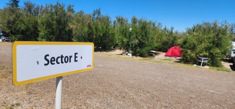   Camping ACA, en Puerto Madryn, Chubut.