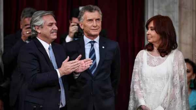  Ceremonia de asuncion y traspaso de mando presidencial, en el Congreso de la Nacion, el 10 de Diciembre de 2019 en Buenos Aires, Argentina. Foto: Charly Diaz Azcue / Comunicación Senado