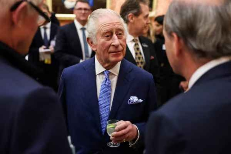 El rey Carlos III, en una recepción en el Palacio de Buckingham, en Londres, en noviembre pasado. (Daniel LEAL / POOL / AFP)DANIEL LEAL - POOL