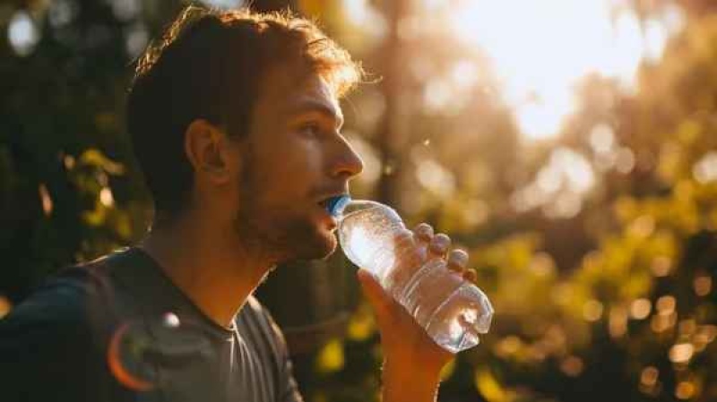  Permanecer hidratados es clave porque baja el calor corporal (Imagen Ilustrativa Infobae)