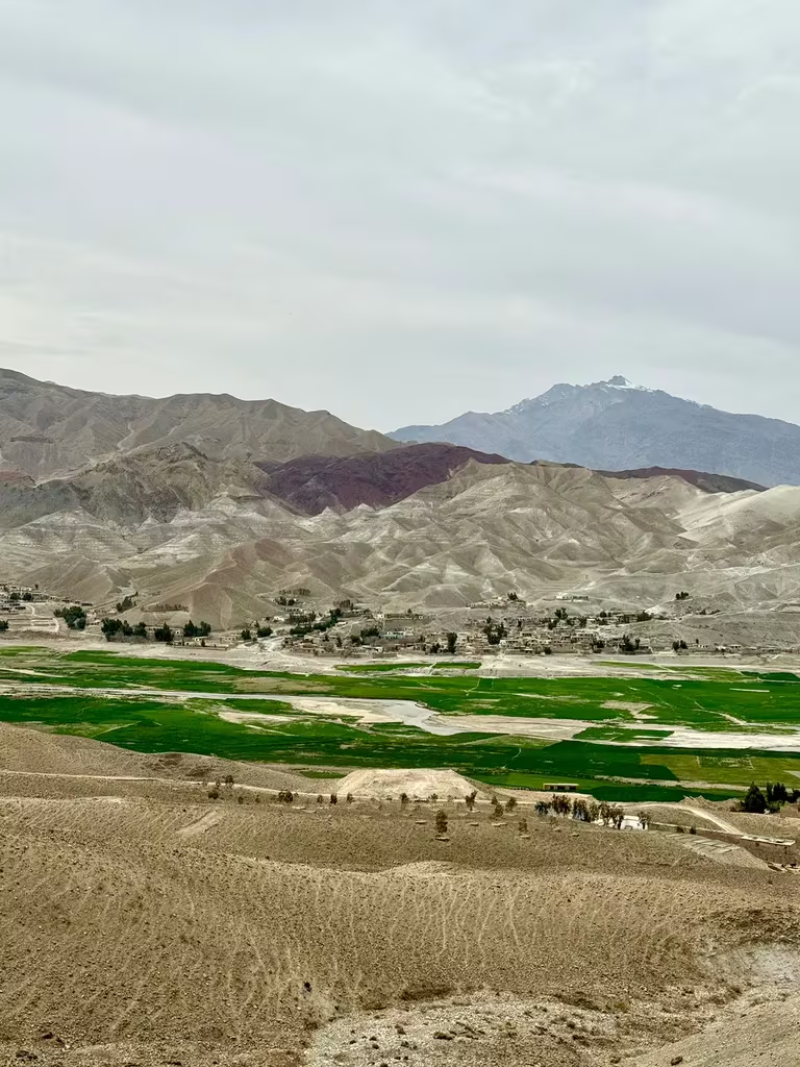  Foto panorámica de un pueblo en la provincia de Nangarha
