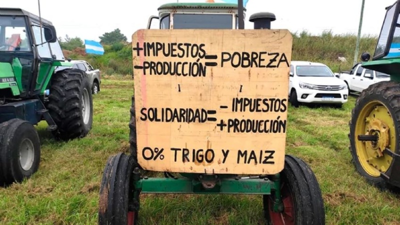 Un sector del campo bonaerense llama a la rebelión fiscal contra el impuestazo de Kicillof Foto: MDZ archivo