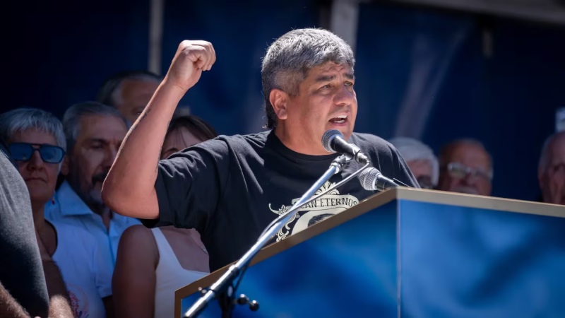 ”Seguramente vamos camino a un segundo paro”, dijo Pablo Moyano. (Foto: TN / Leandro Heredia)