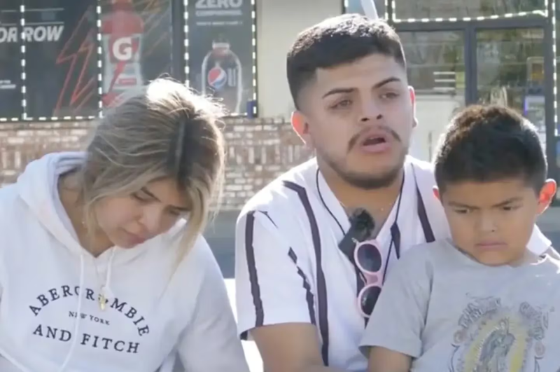 El padre de la nena aseguró que escuchó gritos y que intentó frenar el camión pero que no llegó a tiempo. (Foto: CBS)