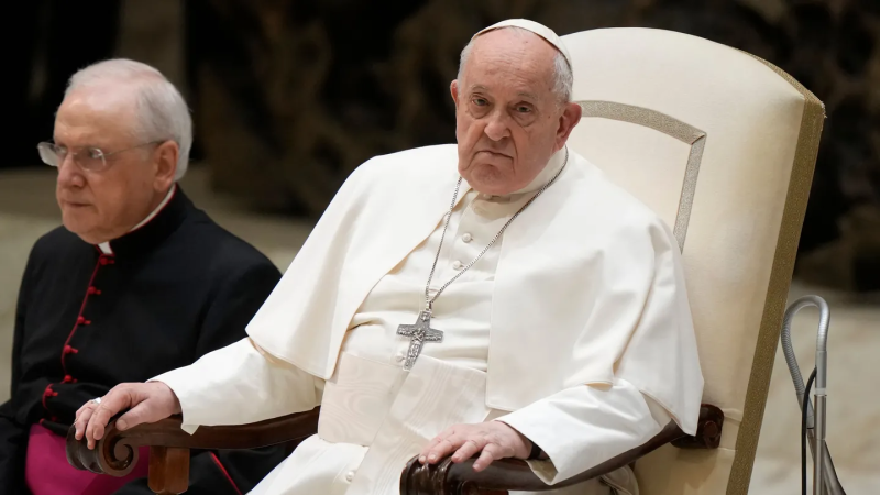 El durísimo mensaje del papa Francisco por la violencia narco en Rosario (Foto: AP - Andrew Medichini).