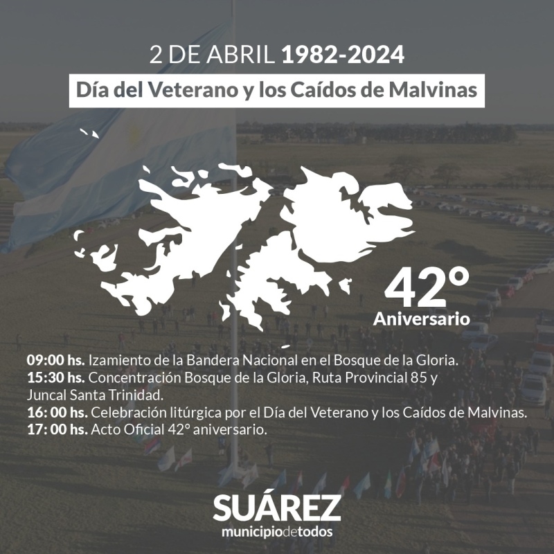 Mañana se conmemora el aniversario de la Gesta de Malvinas