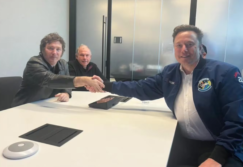 El presidente Javier Milei se reunió en EEUU con el empresario Elon Musk.