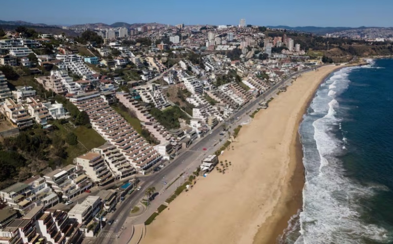 Reñaca, uno de los destinos elegidos por los argentinos